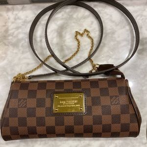 Louis Vuitton LV Eva Damier clutch crossbody